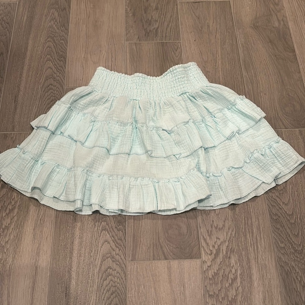 Ocean Drive Junior Girls Blue Skirt Size M